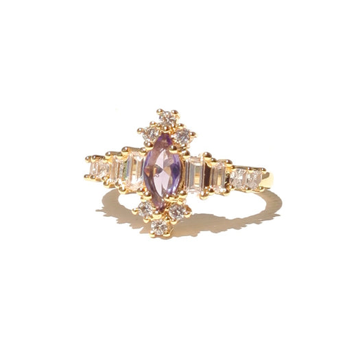 melody law jewelry | gold jewelry | jewelry design | elegant jewelry | meaningful jewelry | luxury jewelry | daily jewelry | gift idea | birthday present | party look | wedding jewelry | classy chic | silver earrings | long earrings | drop earrings | gemstone jewelry | law of attraction | magic jewelry | magical | aesthetic  | subtle jewelry | modern | ring | royal jewelry | royal design | purple ring | purple jewelry